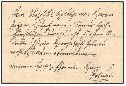 1796, dopis vrchnímu polenského panství Janu Hitschmannovi