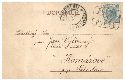 1902, razítko nádražní poštovní schránky