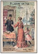 1908, poštovní knížka první polenské listonošky Vítkové