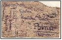 1916, polní pošta z fronty do Polné,  nouzová dopisnice z březové kůry