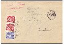 1942, dopis s doplatným
