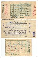 1962, tikety sportky podané na poště v Polné