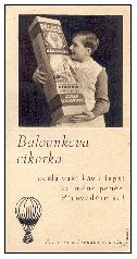 1937, paragon obchodníka Hladíka