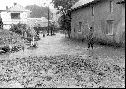 1979, povodeň 8. srpna, ulice Na Podhoře