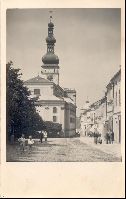 1930, severní strana Husova náměstí