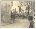 1945, konec dubna, protitankové zátarasy u hřbitova