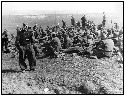 1945, květen, zajatí němečtí vojáci u Sadilovy cihelny