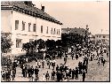 okolo r. 1910, průvod na Husově náměstí